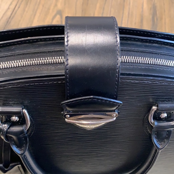 LOUIS VUITTON M59042 Epi Pont Neuf GM Hand Bag Epi Noir Leather Black - Picture 6 of 9